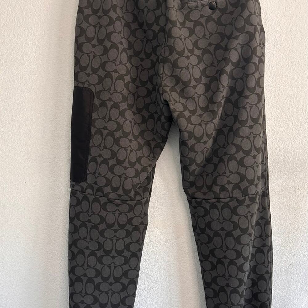 Coach Mens Mixed Media Joggers SZ Small - Picture 3 of 5
